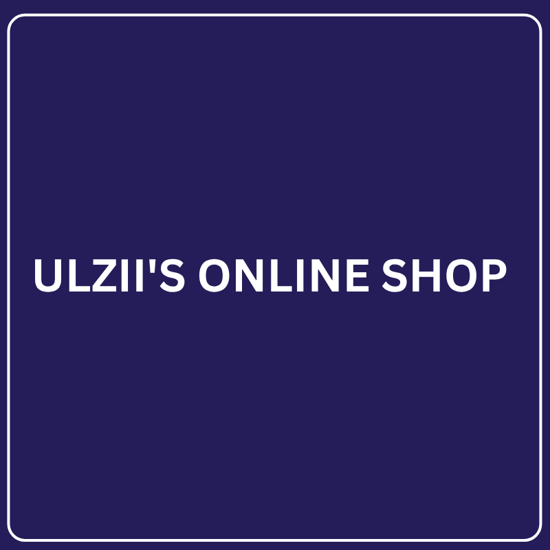 Ulzii's online shop
